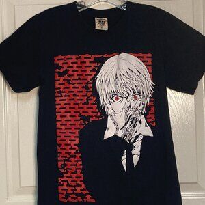 Hot Basic Brand Tee black w/Anima face sze Medium